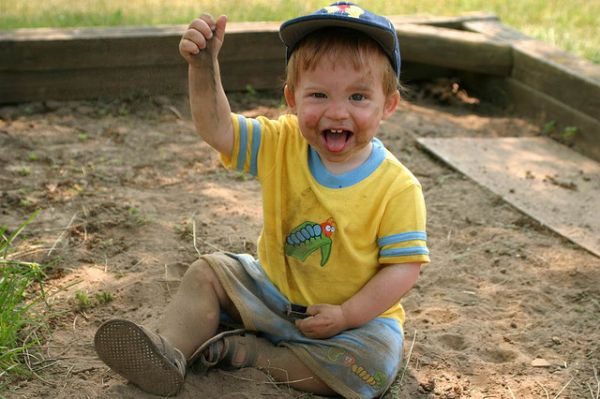 Is dirt good for kids?